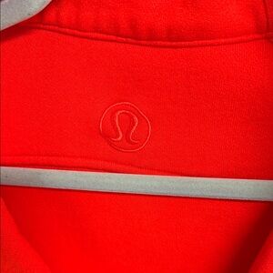 lululemon athletica Red Sweatshirt